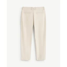 Thumbnail Quần Kaki Nam Vải Dobby Co Giãn Form Slim Cropped - Routine 10F24PCA039 1
