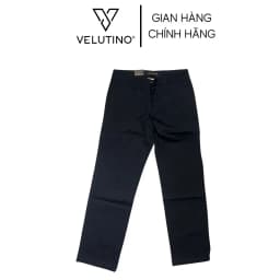 Thumbnail Quần kaki nam Velutino dáng suông trơn có túi lịch lãm nam tính 3