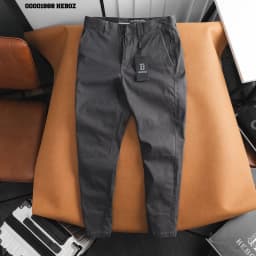 Thumbnail Quần kaki slim zikzak, quần dài nam co giãn Heboz 3M - 00001888 2