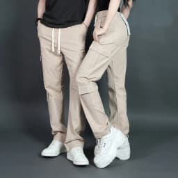 Thumbnail Quần kaki túi hộp nữ co giãn tốt KQSTYLING kaki 4 chiều mềm mịn lưng thun form đứng cao cấp - TDV2 2