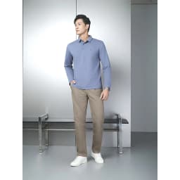 Thumbnail Quần Khaki 1Ply Viettien Smart Casual Vải Cottton Phom Regular VT00000250 3