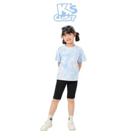 Thumbnail Quần Legging Dáng Ngắn K'S CLOSET Chất Liệu Co Giãn 4 Chiều Dành Cho Bé Gái Từ 10-55kg (2-14 Tuổi) KT34THS 2