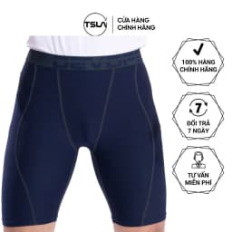 Thumbnail Quần legging giữ nhiệt thể thao thun ôm đùi short tập gym bó cơ pro combat đá bóng rổ TSLA DEL1004 1