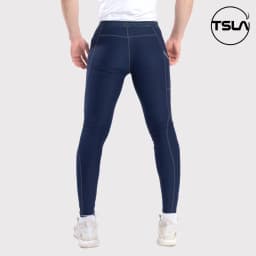 Thumbnail Quần legging nam giữ nhiệt nhẹ thoáng khí co giãn ôm body bó cơ chạy bộ fitness work out DEL1005 4