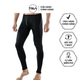 Thumbnail Quần legging nam LÓT LÔNG vải mềm mịn nhẹ mỏng thoáng khí form ôm mặc bên trong cực ấm 1
