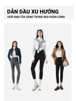 Thumbnail Quần legging nữ cạp cao YOUMINT Gen bụng, nâng mông, co giãn 4 chiều 2
