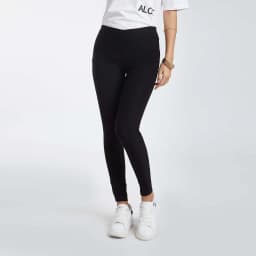 Thumbnail Quần Legging Nữ Kaki Thun Co Giãn Tốt Tôn Dáng NINOMAXX 1806098 1