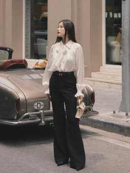 Thumbnail Quần loe mí li HUONG BOUTIQUE HBQ122 3