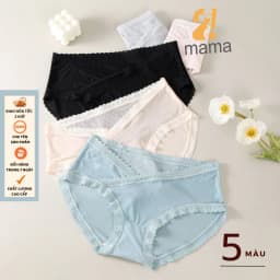 Thumbnail Quần lót bầu và sau sinh cạp chéo 2mama cao cấp thun lạnh, mềm mỏng, co giãn tốt cùng lót kháng khuẩn B88 1
