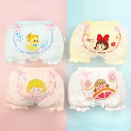 Thumbnail Quần lót boxer Lucky Big Cat cotton in họa tiết mèo may mắn dễ thương cho bé gái 2