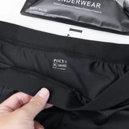 Thumbnail Quần lót Boxer nam Trắng Đen, Quần lót nam chất thun lạnh mịn mát, giãn và thoáng khí, BOXER POLYS 3