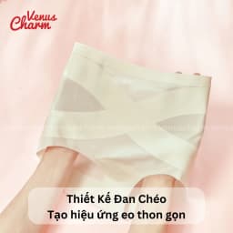 Thumbnail Quần lót cạp cao gen bụng không viền định hình vòng eo Venus Charm N8499 2