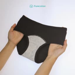 Thumbnail Quần lót chống tràn kinh nguyệt Combo Night Purecotton chống tràn nguyệt san Happy Moon PC078 2
