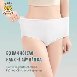 Thumbnail Quần Lót Giấy BABY TATTOO, Quần Lót Sử Dụng 1 Lần Cho Chị Em Phụ Nữ Và Mẹ Bầu 2