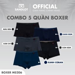 Thumbnail Quần Lót Nam Boxer JACKIES Thời Trang Cao Cấp Sang Trọng,Mẫu Mã Thiết Kế Đẹp Mắt, Nhiều Size Lựa Chọn MS206 1
