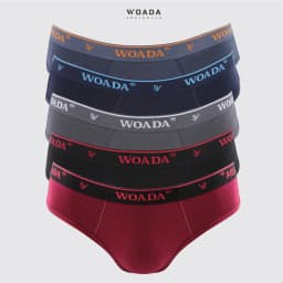 Thumbnail Quần Lót Nam Brief Chất Liệu Cotton Thoáng Mát Thương Hiệu WOADA LK019 1