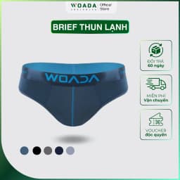 Thumbnail Quần Lót Nam Dáng Brief Chất Liệu Thun Lạnh 4 Chiều Thoáng Mát Thương Hiệu Woada LK130 2