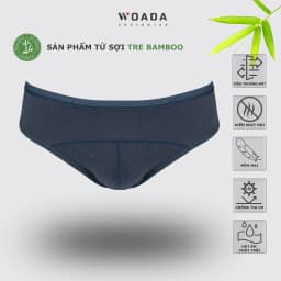 Thumbnail Quần Lót Nam Dáng Brief Chất Liệu Bamboo Kháng Khuẩn Thương Hiệu WOADA LK153 2