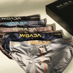 Thumbnail Quần Lót Nam Dáng Brief Chất Liệu Thun Lạnh 4 Chiều Cao Cấp Thương Hiệu WOADA LK130 3