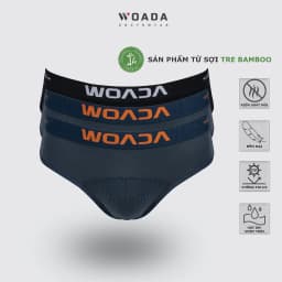 Thumbnail Quần Lót Nam Dáng Brief Chất Liệu Bamboo Kháng Khuẩn Thương Hiệu WOADA LK150 4