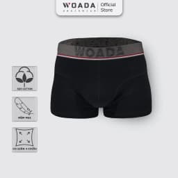 Thumbnail Quần Lót Nam Dáng Trunk Chất Liệu Cotton Kháng Khuẩn Thương Hiệu WOADA LK014 3