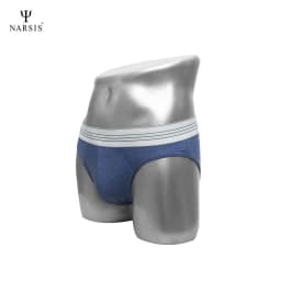 Thumbnail Quần Lót Nam Narsis C7010 Chất Cotton, Cạp Bản To, Co Giãn Tốt, Thoáng Mát, Êm Ái, Size M 2