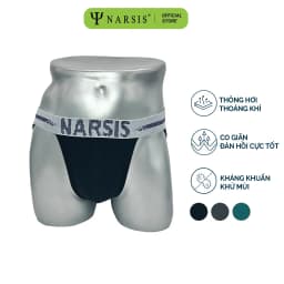 Thumbnail Quần Lót Nam Narsis, Co Giãn 4 Chiều, Lớp Lót Kháng Khuẩn, Thoáng Khí, Mềm Mại, Nam Tính, Trẻ Trung 1