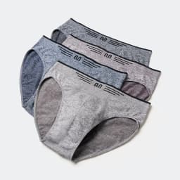 Thumbnail Quần lót nam tam giác INSIDEMEN cao cấp kiểu Brief thiết kế không đường may chất liệu mềm mịn siêu thoáng IBF001 1