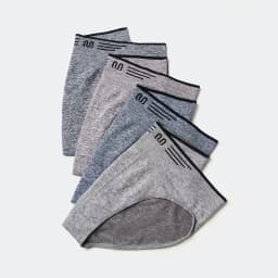 Thumbnail Quần lót nam tam giác INSIDEMEN cao cấp kiểu Brief thiết kế không đường may chất liệu mềm mịn siêu thoáng IBF001 3