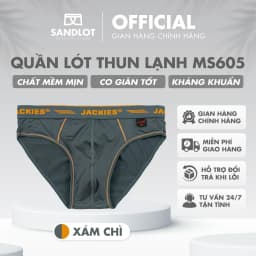 Thumbnail Quần Lót Nam Tam Giác Jackies Thiết Kế Mẫu Mã Đẹp Mắt, Kiểu Dáng Tinh Tế, Hoạ Tiết Sắc Sảo, Phong Cách Trẻ Trung MS605 1