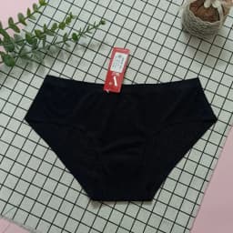 Thumbnail Quần lót nữ biết thở không đường may Vicci 209 kẻ caro thông hơi nhiều màu 4