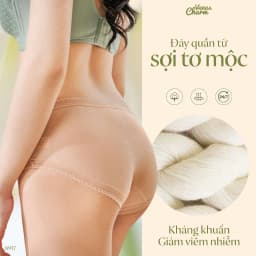 Thumbnail Quần lót nữ cao cấp Venus Charm chất liệu thun lạnh ngàn lỗ thoáng nhẹ mát nhanh khô kháng khuẩn8917 4