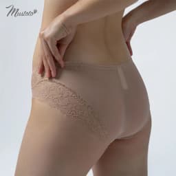 Thumbnail Quần Lót Nữ Mustoto Ren Phối Lưới Lưng Thấp Thoải Mái Sexy (MQ34) 2