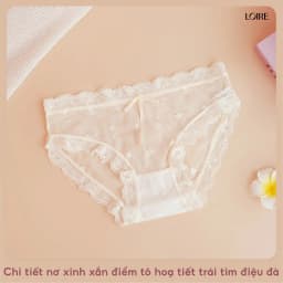 Thumbnail Quần Lót Ren Lưới Mềm Nhẹ Thoáng Khí QLBK116 2