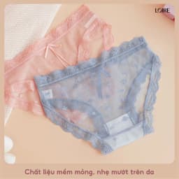 Thumbnail Quần Lót Ren Lưới Mềm Nhẹ Thoáng Khí QLBK116 4