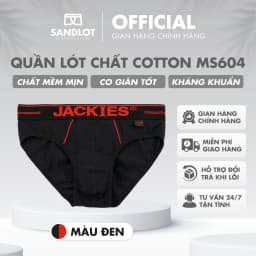 Thumbnail Quần Lót Tam Giác Nam JACKIES Độc Quyền Cao Cấp, Chất Vải Cotton Mềm Mịn, Dày Dặn, Thoáng Mát MS604 2