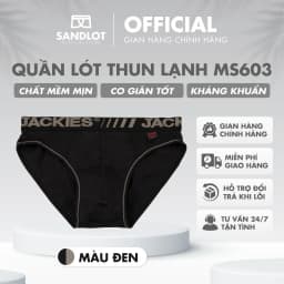 Thumbnail Quần Lót Tam Giác Nam Jackies Thiết Kế Kiểu Dáng Độc Quyền, Mẫu Mã Hiện Đại, Chất Cotton Co Giãn Tốt MS603 1