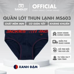 Thumbnail Quần Lót Tam Giác Nam Jackies Thiết Kế Kiểu Dáng Độc Quyền, Mẫu Mã Hiện Đại, Chất Cotton Co Giãn Tốt MS603 4