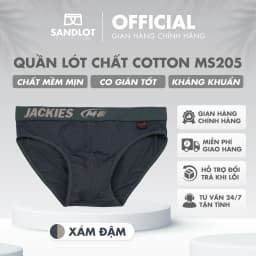Thumbnail Quần Lót Tam Giác Nam JACKIES Cao Cấp, Chất Lạnh Lưới, Đường May Chắc Chắn, Thiết Kế Độc Quyền MS205 4