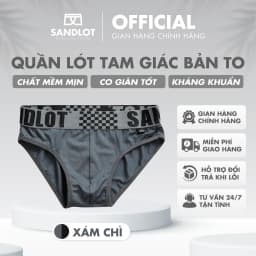 Thumbnail Quần Lót Tam Giác Nam SANDLOT Lưới   Thiết Kế Bản To Mềm Mại, Thấm Hút Mồ Hôi, Thiết Kế Kiểu Dáng Độc Quyề 1