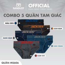 Thumbnail Quần Lót Tam Giác Thời Trang Nam Jackies Cao Cấp, Thiết Kế Trẻ Trung, Form Dáng Chuẩn Hàn MS606 1