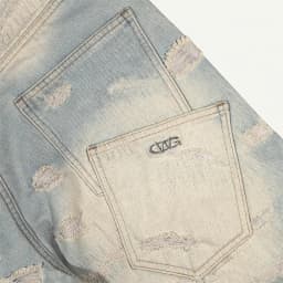 Thumbnail QUẦN LỬNG DISTRESSED BAGGY SHORTS / GAMBLE WORLDWIDE 4
