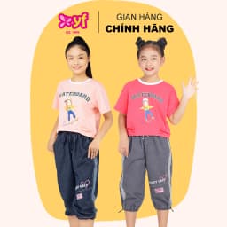 Thumbnail Quần Lửng Jean Lưng Thun Ống Túm Cho Bé Gái Từ 18-55 KG Jean Wash Mềm Mại Thoải Mái YQX025-2 1