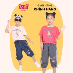Thumbnail Quần Lửng Jean Lưng Thun Ống Túm Cho Bé Gái Từ 18-55 KG Jean Wash Mềm Mại Thoải Mái YQX025-2 3
