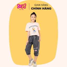 Thumbnail Quần Lửng Jean Lưng Thun Ống Túm Cho Bé Gái Từ 18-55 KG Jean Wash Mềm Mại Thoải Mái YQX025-2 4
