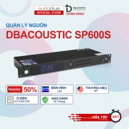 Thumbnail Quản lý ng.uồn DBAcoustic SP600S - 8 kênh - Ổ cắm tiêu chuẩn EIA - Hàng chính hãng 1