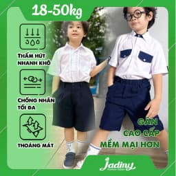 Thumbnail Quần ngắn đồng phục học sinh nam, chất liệu cao cấp, thoáng mát, thoải mái vận động ở trường Jadiny 1