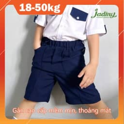 Thumbnail Quần ngắn đồng phục học sinh nam, chất liệu cao cấp, thoáng mát, thoải mái vận động ở trường Jadiny 2