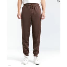 Thumbnail Quần nỉ nam mùa đông jogger cạp chun dây rút 360 Boutique bộ nỉ nam thể thao thu đông chất liệu texture - QGNOL426 3