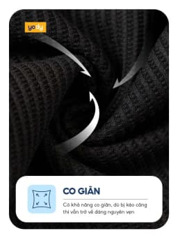 Thumbnail Quần nỉ nữ YODY dáng suông basic sọc tăm tôn dáng dễ mặc TRA - QNN7006 4